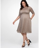 Thumbnail for your product : Kiyonna Women's Plus Size Lacey Cocktail Dress