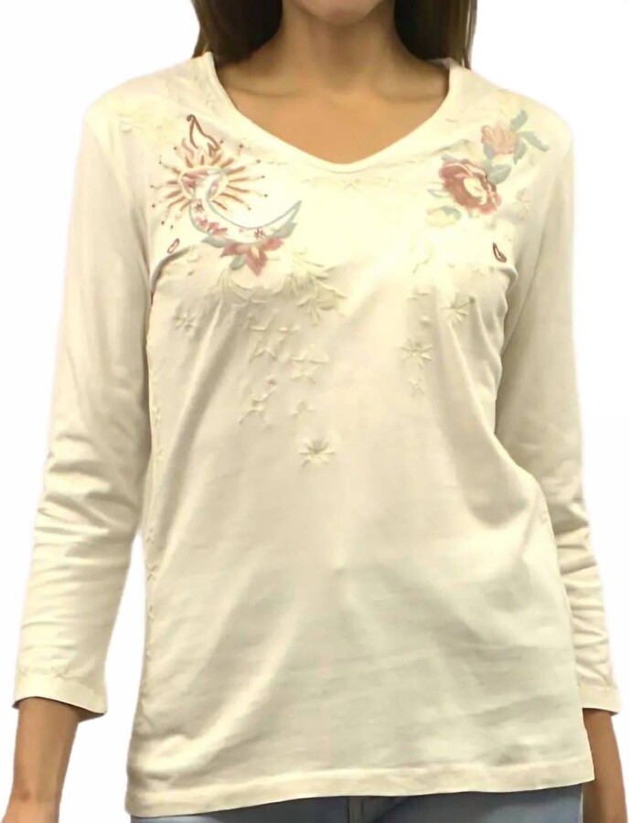 Kyla Seo Mia Top In Ivory