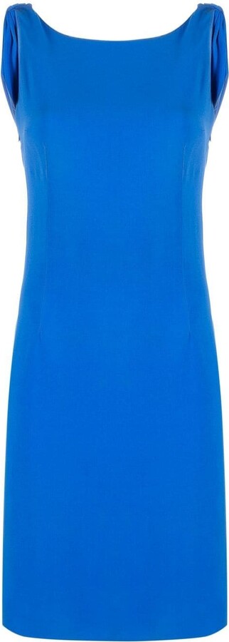 Electric Blue Sleeveless Dress