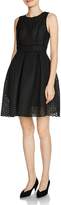 Thumbnail for your product : Maje Rosianne Jacquard Fit-and-Flare Dress