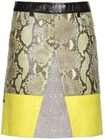 Thumbnail for your product : Proenza Schouler Python Leather Skirt