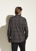 Thumbnail for your product : Vince Window Plaid Long Sleeve
