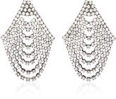 Thumbnail for your product : Jennifer Behr Seraphina Cascade Gunmetal-Plated Swarovski Crystal Earrings