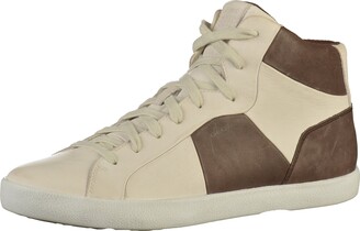 mens smart high top trainers