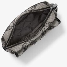 Michael Kors Parker Medium Empire Logo Jacquard Crossbody Bag