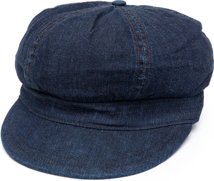 Ralph Lauren RRL Denim Paperboy Hat ShopStyle