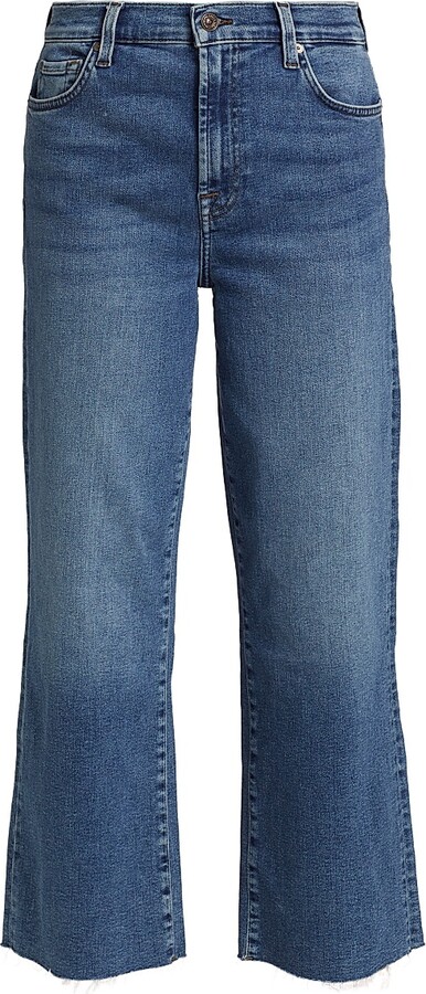7 For All Mankind Women's Alexa Stretch-Denim Flared Jeans - Clara - Size 23