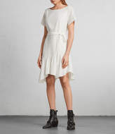 Thumbnail for your product : AllSaints Sara Textured Dress