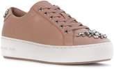 Thumbnail for your product : MICHAEL Michael Kors rhinestone studded lace-up sneakers