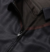 Thumbnail for your product : Kolor Checked Wool Bomber Jacket