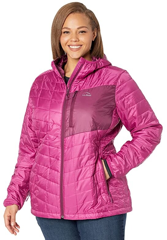 plus size utility jacket with hood