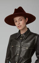 Thumbnail for your product : Yestadt Millinery Exclusive Peaks Wide-Brimmed Felt Fedora