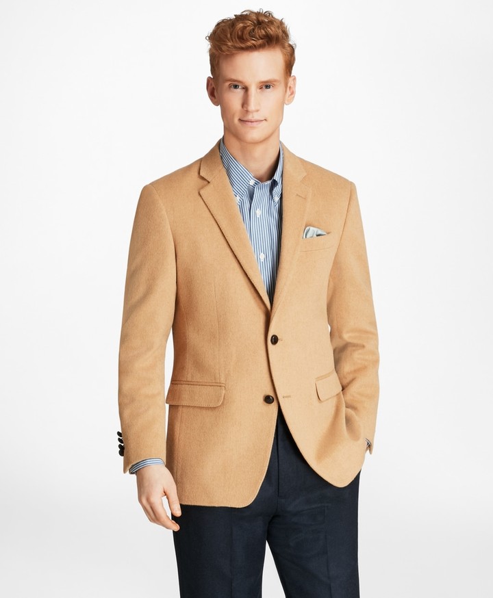 Brooks Brothers Milano Fit Camel Hair Sport Coat Shopstyle