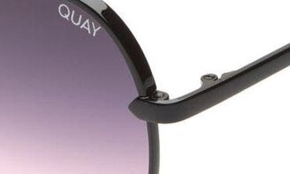 Quay High Key Mini 51mm Aviator Sunglasses