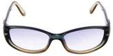 Thumbnail for your product : Gucci Gradient Narrow Sunglasses Green Gradient Narrow Sunglasses