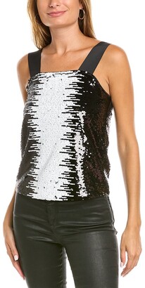 Armani exchange sequin top Outlet