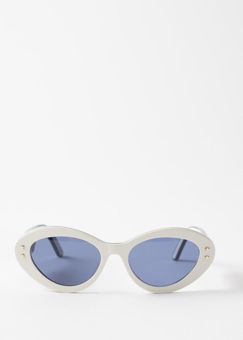 Christian Dior Diorpacific B1u Cat-eye Acetate Sunglasses ShopStyle