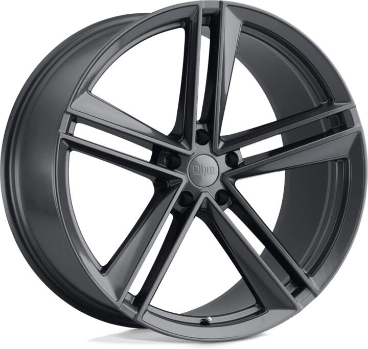 OHM Flow Formed Aluminum Rim OMLTG 18X8.5 5X4.5 G-GNMTL 30MM, 1885LTG305114G71