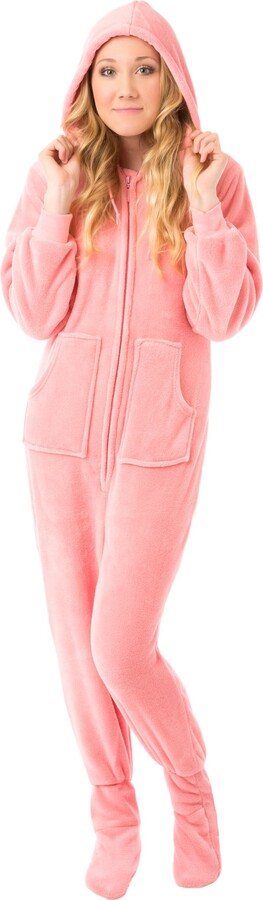 fluffy onesie with feet