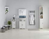 Thumbnail for your product : Argos Home New Tongue and Groove Mirrored Wall Cabinet-White