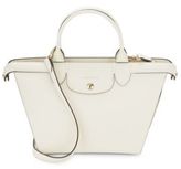 Thumbnail for your product : Longchamp Zippered Leather Shoulder Bag