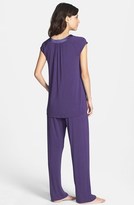 Thumbnail for your product : Midnight by Carole Hochman Satin Trim Pajamas (Nordstrom Online Exclusive)