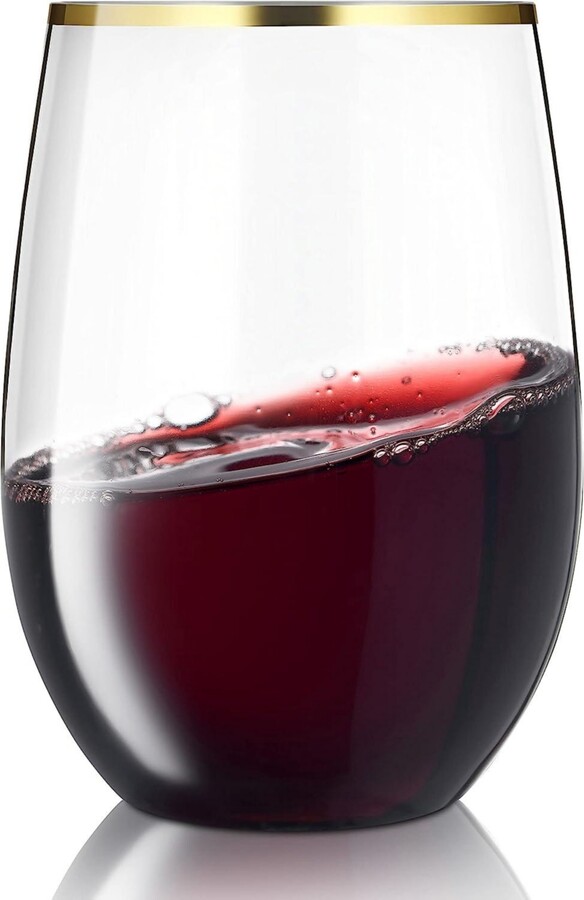 Jeanne Fitz Slant Red Wine Glasses, Set of 2