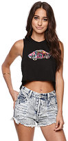 Thumbnail for your product : Vans Unhinged Crop Muscle Tank