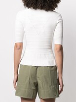 Thumbnail for your product : HUGO BOSS Open Knit Short-Sleeved Top