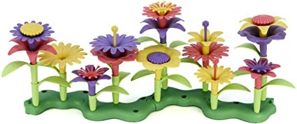 Green Toys Build-a-Bouquet Stacking Set, Assorted