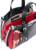 Thumbnail for your product : Paula Cademartori striped detail tote