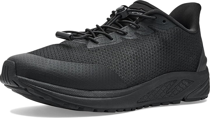 Propet One Velocity Women's Shoes All Black : 6 W (D) Textile