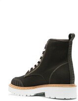 Thumbnail for your product : Hogan Combat lace-up boots