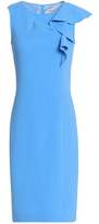 Thumbnail for your product : Emilio Pucci Ruffle-Trimmed Stretch-Wool Crepe Dress