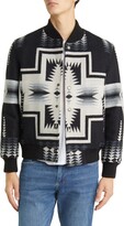 Thumbnail for your product : Pendleton Gorge Wool & Cotton Snap-Up Bomber Jacket
