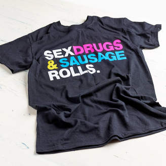 Coopers Gourmet Foods 'Sex, Drugs And Sausage Rolls' T Shirt
