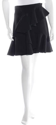 Co Ruffle-Accented Mini Skirt