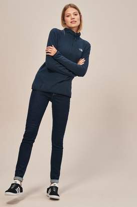 Next The North Face Womens 100 Glacier Full Zip Jacket Blue X