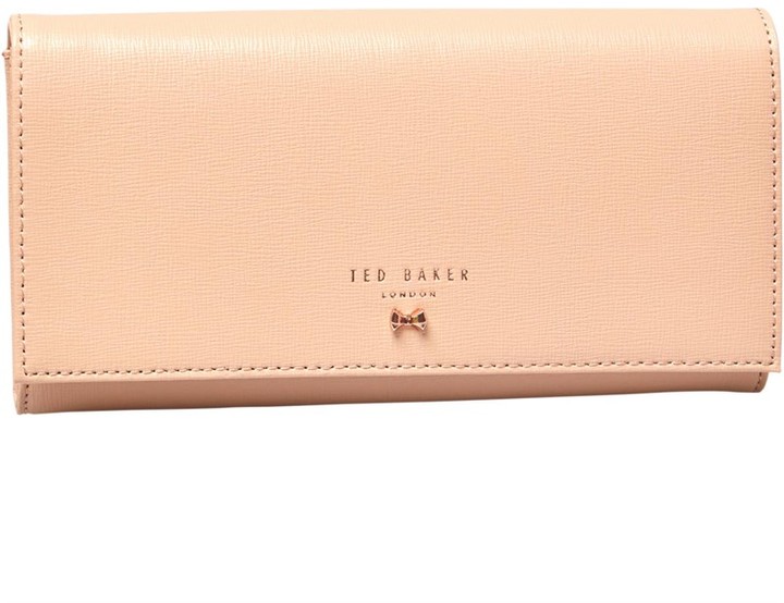 ted baker rose gold matinee purse