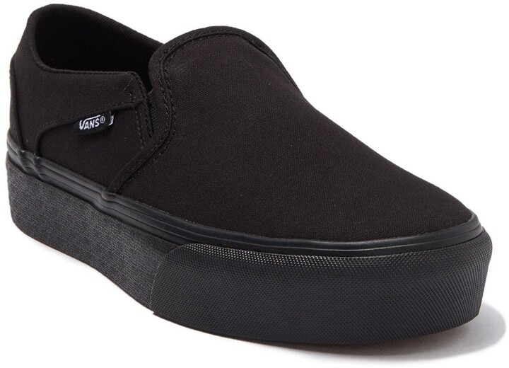 Vans Asher Platform Slip-On Sneaker - ShopStyle