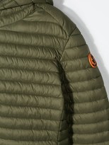 Thumbnail for your product : Save The Duck Kids Logo Patch Padded Jacket