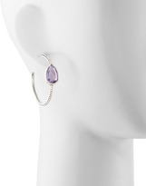 Thumbnail for your product : Stephen Dweck Cathedral Small Hoop Earrings, Amethyst