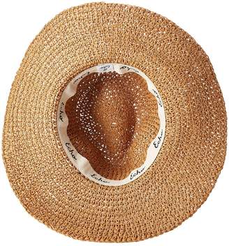 Echo Crochet Panama Beach Hat