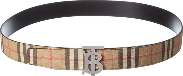 Men's Vintage Check Belt by Burberry