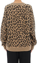 Thumbnail for your product : Alexander Wang Women's Leopard-Pattern Wool-Cashmere Oversized Sweater