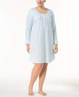 Thumbnail for your product : Miss Elaine Cottonessa Plus Size Paisley-Print Nightgown