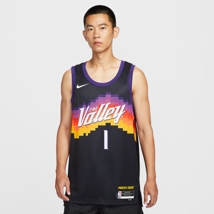 phoenix suns black jersey
