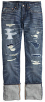 Thumbnail for your product : J.Crew Point Sur slim stacker selvedge jean in frederick wash