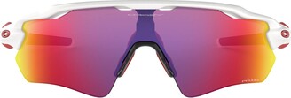 Oakley Mirrored Rectangular Sunglasses ( 0OO9208|Red)