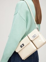Thumbnail for your product : BY FAR Billy Patent Leather Shoulder Bag